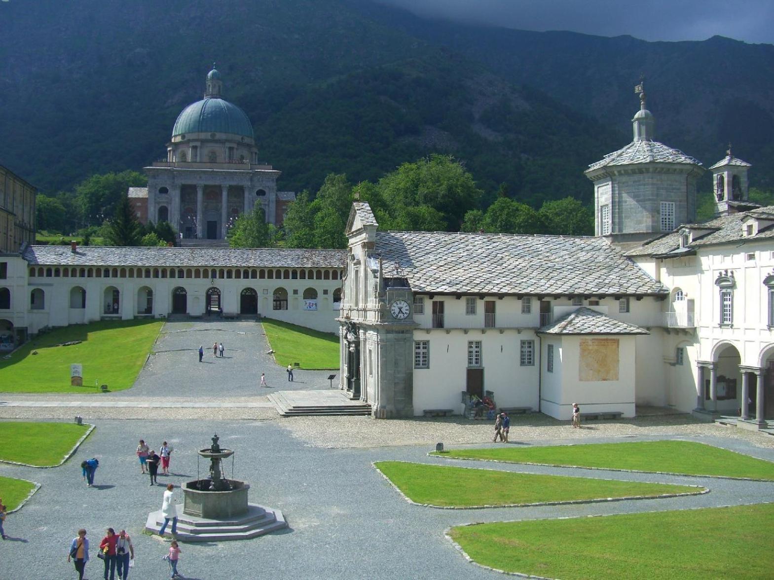Albergue Santuario di Oropa Biella Exterior foto